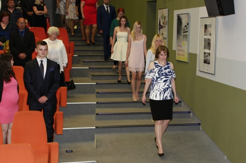 Slavnostní předání vysvědčení a diplomů VOŠ