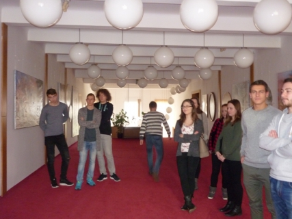 Exkurze studentů VOŠ ve Slováckém divadle